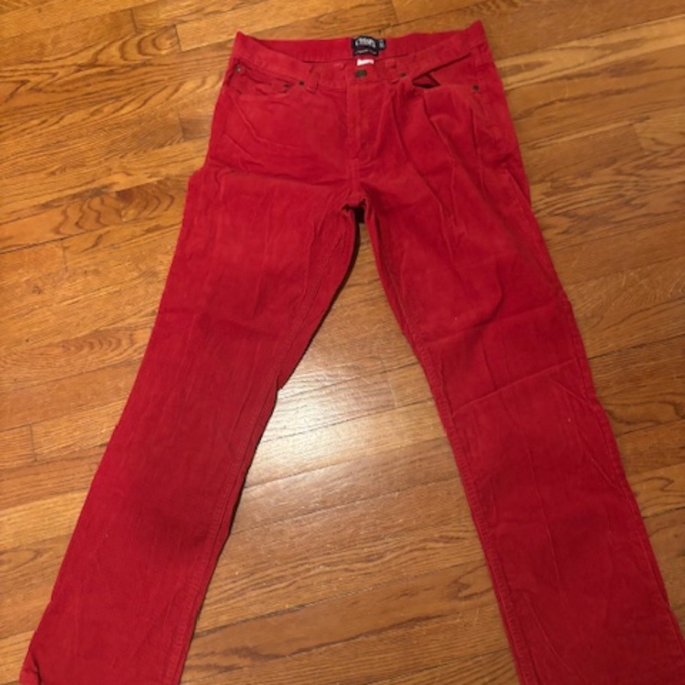 Chaps Men's Corduroy pants - RED